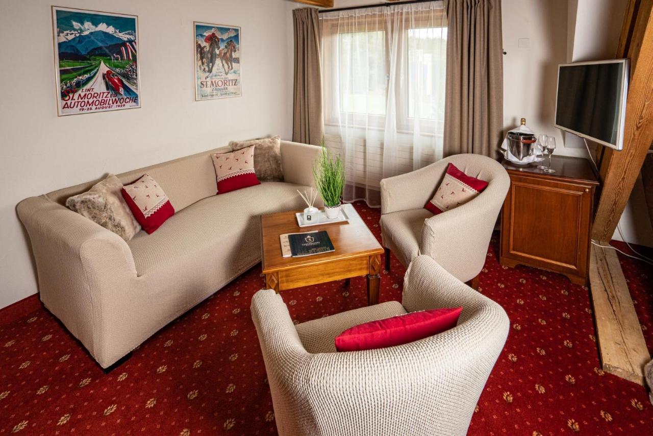 Landgasthof Meierei St. Moritz Bagian luar foto