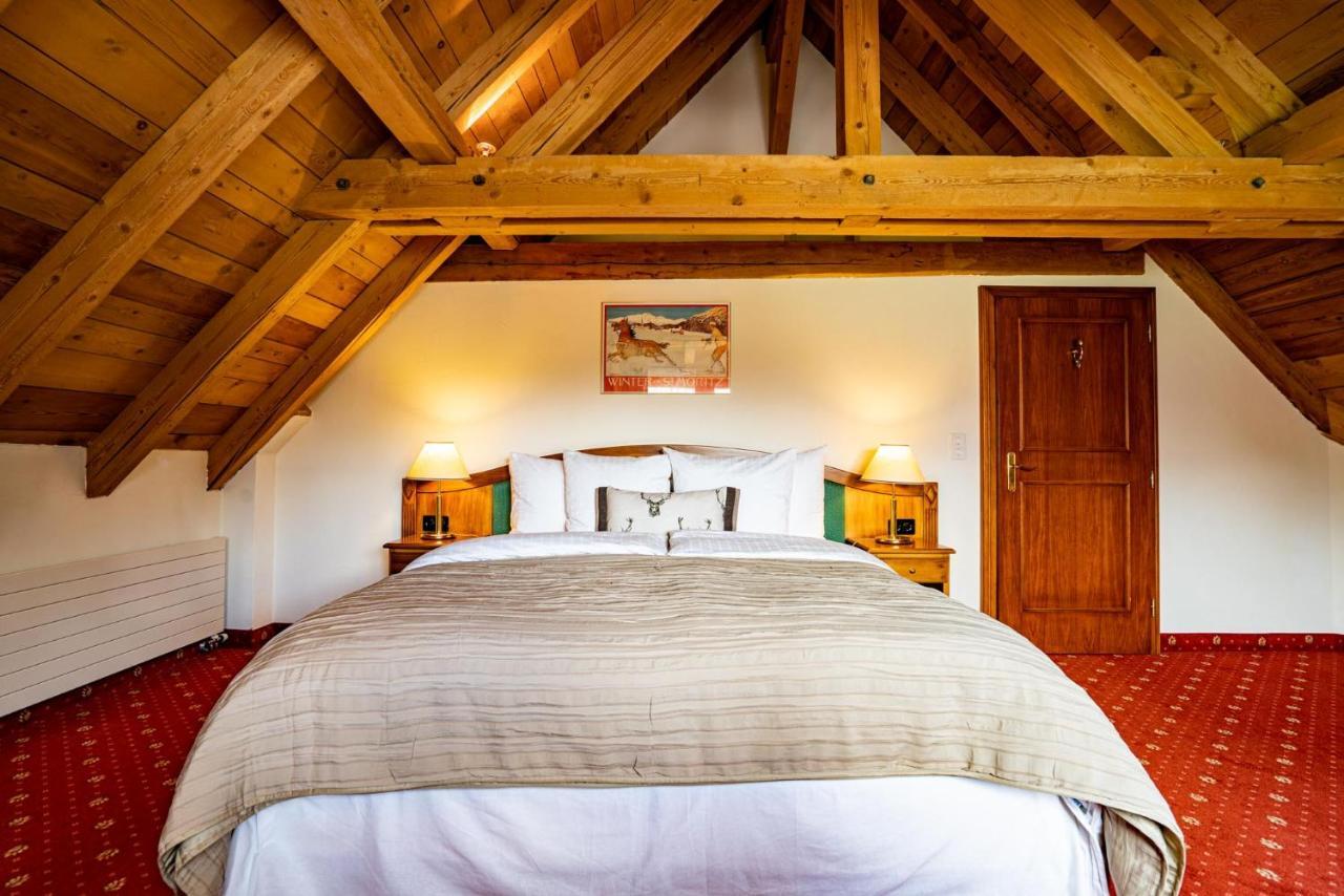 Landgasthof Meierei St. Moritz Bagian luar foto