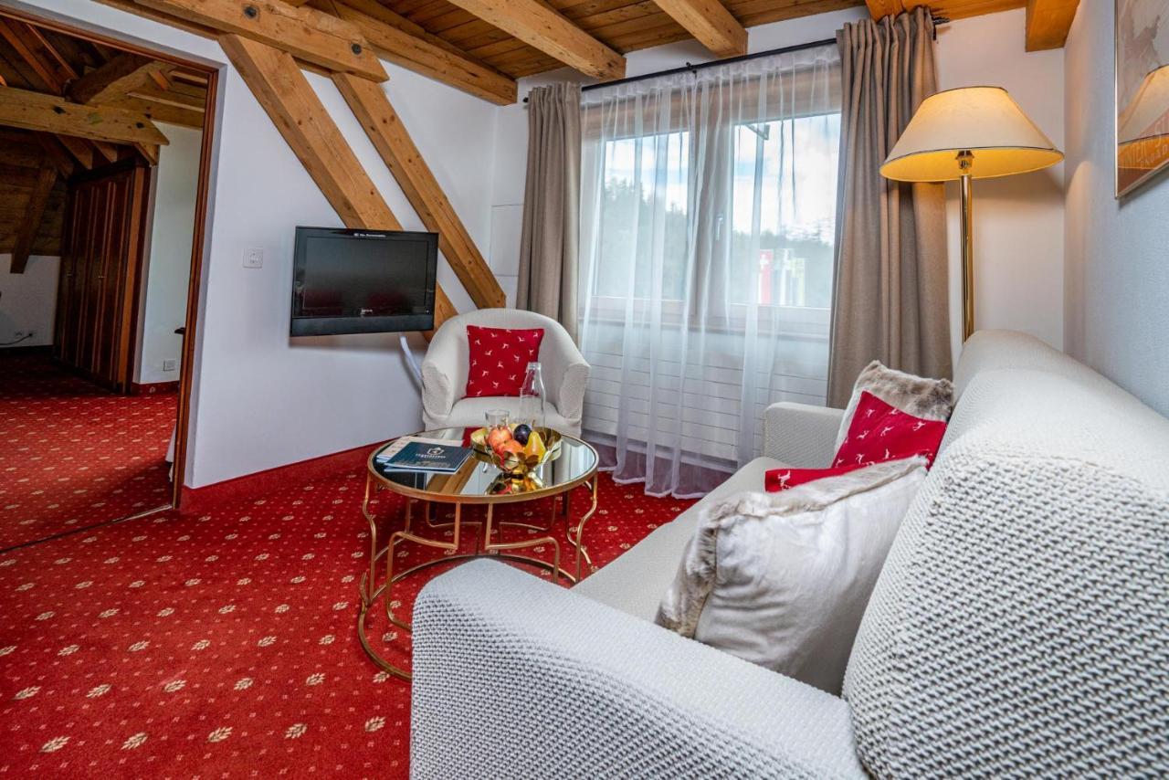 Landgasthof Meierei St. Moritz Bagian luar foto